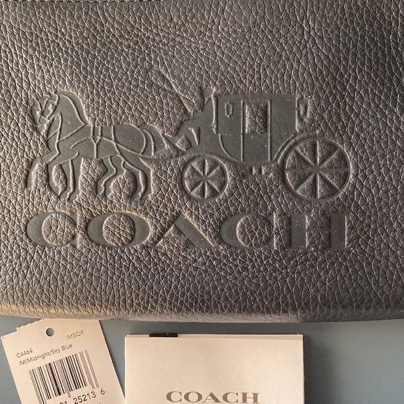 NWT - Coach Wristlet Navy Blue - Picture 2 of 6